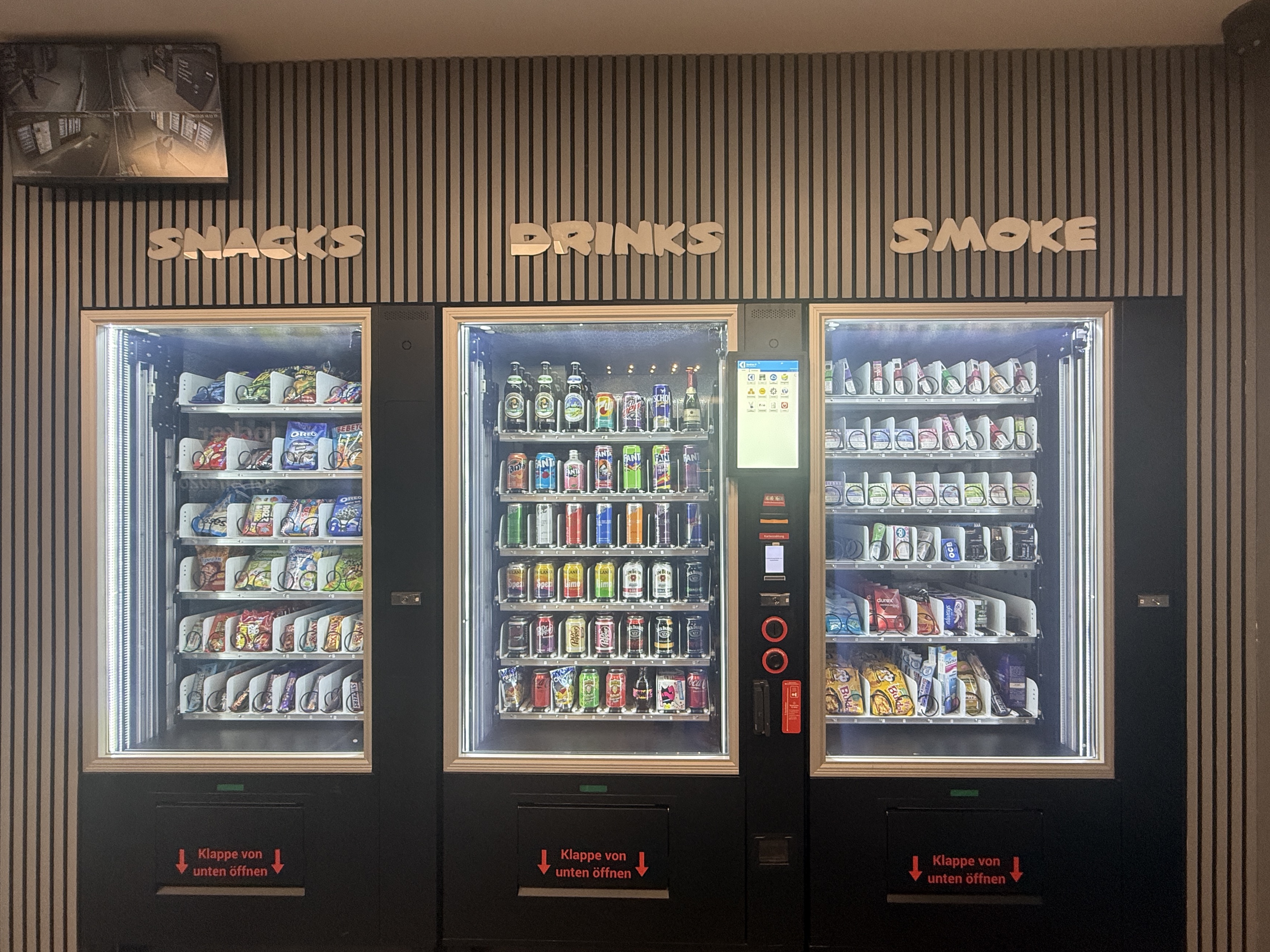 Automaten im Sin City Shop